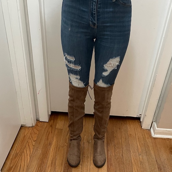 Over the Knee Adjustable Boot Size 6.5 - Picture 4 of 6